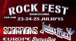 Rock Fest Barcelona 2015 (Part 3/3) : LGP + Krokus + Warcry + Loudness + Accept + Judas Priest + Riot V en concert